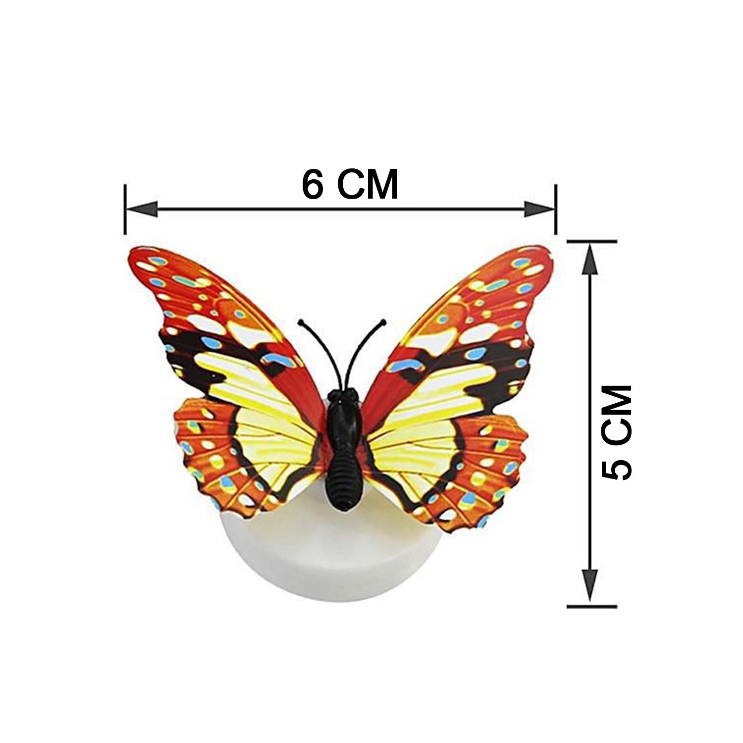6278 The Butterfly 3D Night Lamp Comes with 3D Illusion Design Suitable for Drawing Room, Lobby. DeoDap 6278 The Butterfly 3D Night Lamp Comes with 3D Illusion Design Suitable for Drawing Room, Lobby. DeoDap
